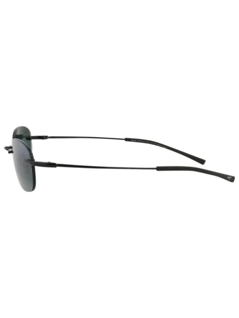 New Maui Jim Unisex Round/Oval Black Black Grey Fashion Designer Sunglasses